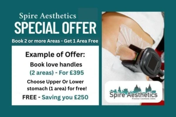 Fat Freezing Promotion Windsor from Spire Aesthetics - Book Today!