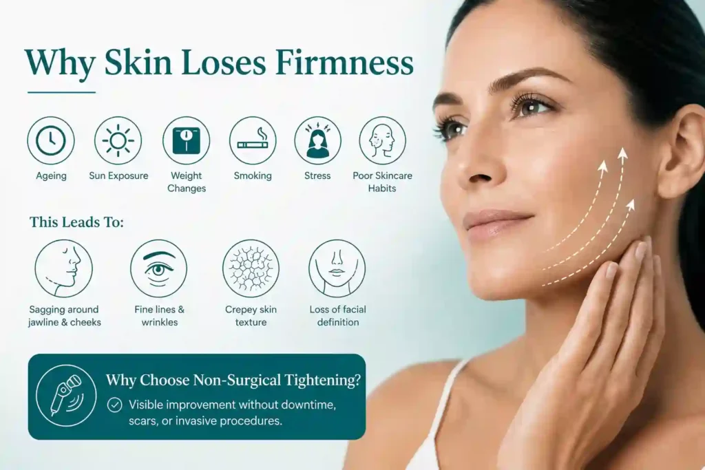 What Makes Skin Lose Firmness and Why Do People Seek Non-Surgical Tightening Windsor?