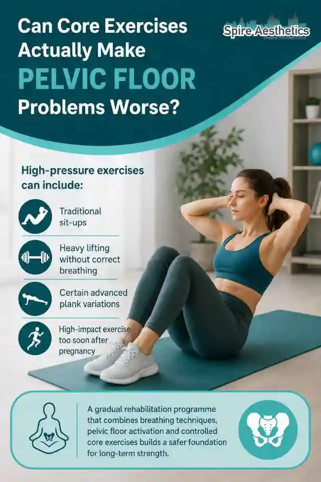 Can Strengthening Your Core Alone Actually Make Pelvic Floor Problems Worse Windsor?